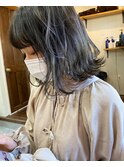 おっきーhair アッシュbob