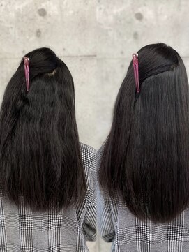 アメリア(ameria) 強いクセも綺麗に伸ばせる【髪質改善ストレート】