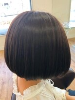 ラピッシュ Lapish桜田店&nbsp;〈ラピッシュ桜田店〉イメチェンワンレンボブ 透明感黒髪