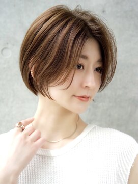 エインアンリー 表参道(AIN.ANLY.) 前髪長め大人ショートボブ20代30代40代【AIN.表参道】川原大地