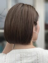 ヘアーエポック(hair epoque) 0代30代40代前下がりストレート大人ボブリップライン
