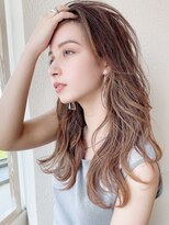 シルクレイ 吉祥寺店(Silk-lei) かき上げロング大人かわいいアッシュベージュ30代吉祥寺