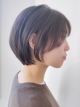 ゴーズゴードットビー 吉祥寺(go s go .b) ラベンダーアッシュの丸みショート【吉祥寺】【イルミナカラー】