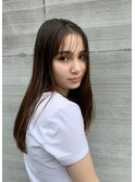艶髪ストレート