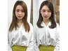キープビューティーコース  メンテナンスカット(5cm以内)＋oggiottoカラー