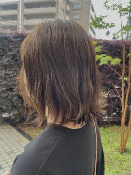 アッシュ 稲田堤店(Ash) イルミナフォレスト×波ウェーブアレンジ