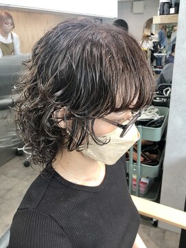 ゼスト クレス(ZEST Cres) ウルフdeパーマ【立川 ZEST CRES 吉岡俊】