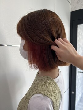 ラビス 浦和(Lovis) イヤリングカラー/韓国ヘア/暖色系カラー