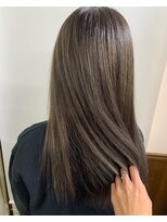 サロンドマックス(salon de max) 《salon de max》暗髪なのに透明感☆グレージュ