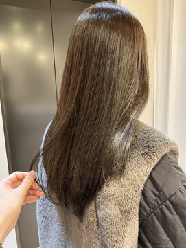 アンド ラ ブランシュ(&.La Blanche) 大宮/髪質改善/ヘッドスパ/オリーブベージュ/オリーブカラー