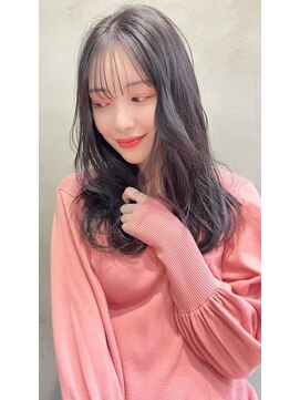 エース (ACE) ACE 横浜 ラベンダーグレージュ×パーマ風ゆる巻