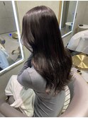 ブリーチなしグレージュ