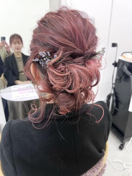 リル(re'll) 《花屋併設》お呼ばれヘアセット［酸性ストレート/ヘアセット］