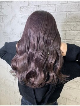 プライズ アイリス 池袋東口店(prize Iris) ラベンダーカラー寒色系カラー艶カラー透け感池袋