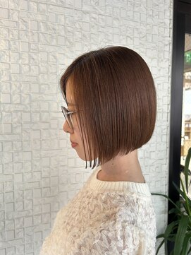 テラスヘア 新潟駅南(TERRACE hair) ブリーチなしで透明感ブラウンベージュ！