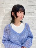 顔まわりレイヤー/ウルフレイヤー/ウルフボブ/鎖骨ボブ