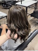 ハイライトカラーケアブリーチダブルカラー白髪ぼかし脱白髪染め