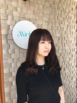 ミルカ(MIRKA) 大人ロング ピンクバイオレット