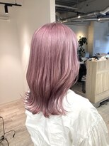 コワファーストナガサキシャンプーボーイ(COIFF1RST NAGASAKI SHAMPOO BOY)&nbsp;韓国ヘア ペールピンク