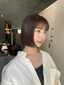 ソソ 与野(So/So) ボブ/ブラウン/ミニボブ/切りっぱなし