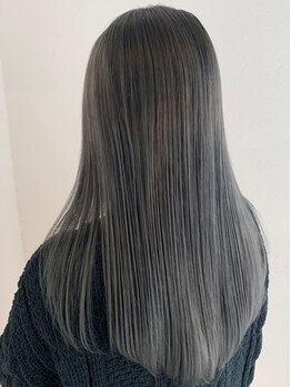 ヘアーサロン モンクール(hairsalon mon'coeur)の写真/【柔らかくて手触りなめらか仕上げ】自然に馴染む質感やツヤが生まれるmon'coeurのストレート♪