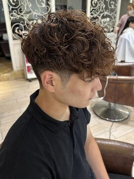 ネオリーブシェリエ 浅草店(Neolive cherie) メンズカット 外国人風スペインカール/10代20代30代