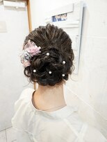 ラフューネ ヨコハマ(Raffune Yokohama)&nbsp;シニヨンヘアアレンジ/Raffune  Yokohama  田中あずさ