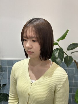 サーカス 町田(circus) 切りっぱなしボブ