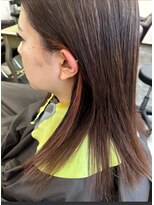 カノア ヘアー ラウンジ(Kanoa hair lounge)&nbsp;さりげなイヤリングカラー