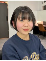 ビューエヒメ(VIEW EHIME)&nbsp;★小顔前髪レイヤーカットナチュラル透明感ベージュ