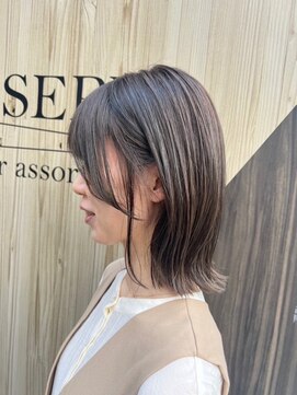 カラーアソートセピア 浦和店(Color assort SEPIA) 外ハネボブ