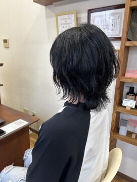 ココカラヘアー プラス(cococara‐hair plus) ウルフカット×ウェーブパーマ