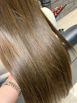 ビジョルノ つくばみどりの店(Begiorno) 20代30代40代髪質改善カラーアッシュベージュ艶感ストレート