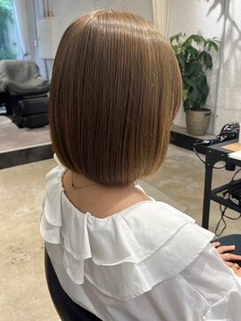 バトン(BATON) 【オリーブベージュ】ブリーチなしカラー