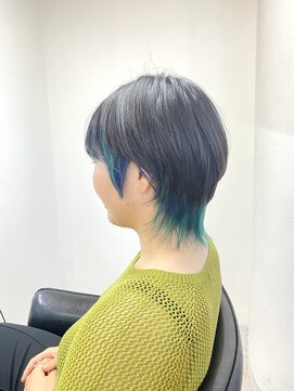 ヘアーサロン パウハナ(hair salon pauhana) ショート×インナーカラー/個性派スタイル/個性派カラー