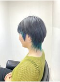 ショート×インナーカラー/個性派スタイル/個性派カラー