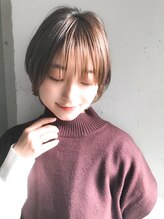 ショートには【ハイライトカラー】が叶える外国人風カラーがオススメ♪