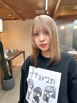 アールイー(Re:) ベージュ×ブラウン