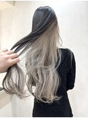 インナーカラー/シルバーベージュ