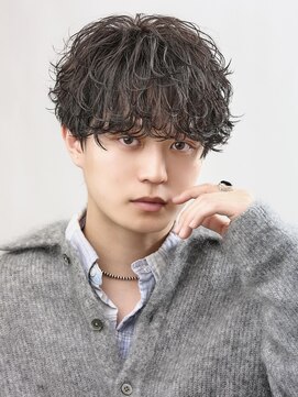 オーシャントーキョー 原宿(OCEAN TOKYO) 波巻きパーマメンズツイストスパイラルパーマツーブロック黒髪