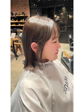 オーガニック アトリエ 大宮(organic+atelier) 20代30代大人可愛い小顔 ショートカット切りっぱなしレイヤー