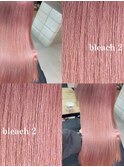 12068髪質改善ストレートラベンダーミルクティーホワイトピンク
