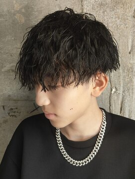 ソレイユ バイ アルフレッド(SOLEIL by alfRed) マッシュ　ツイストスパイラルパーマ　刈り上げ　ツーブロック