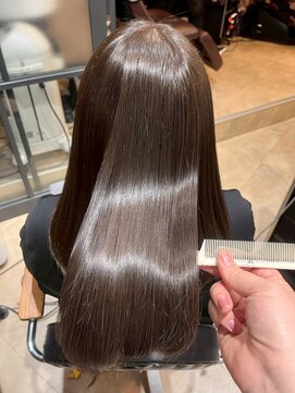 エクラート リラ 立川店(ECLART lilas.) 縮毛矯正＆イルミナカラー