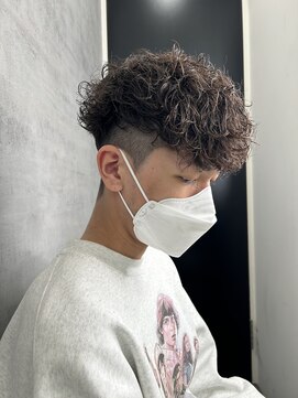 ネクスト 静岡店(NEXT) MEN'S HAIR/ブルーブラック/スペインカール/韓国マッシュ