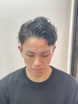 メンズウェーブパーマスタイル