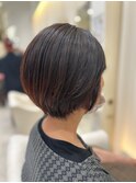 大人ショートボブ