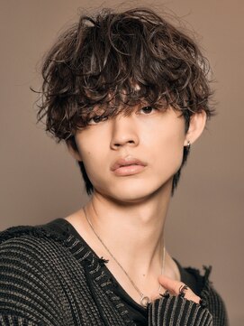 リップスヘアー 渋谷 annex(LIPPS hair) 緩めシャドウパーマラフマッシュ