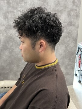 コアークリップ 緑町店(CORE CLIP) ベリーショート/スパイラルパーマ