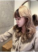 milk tea×brown color